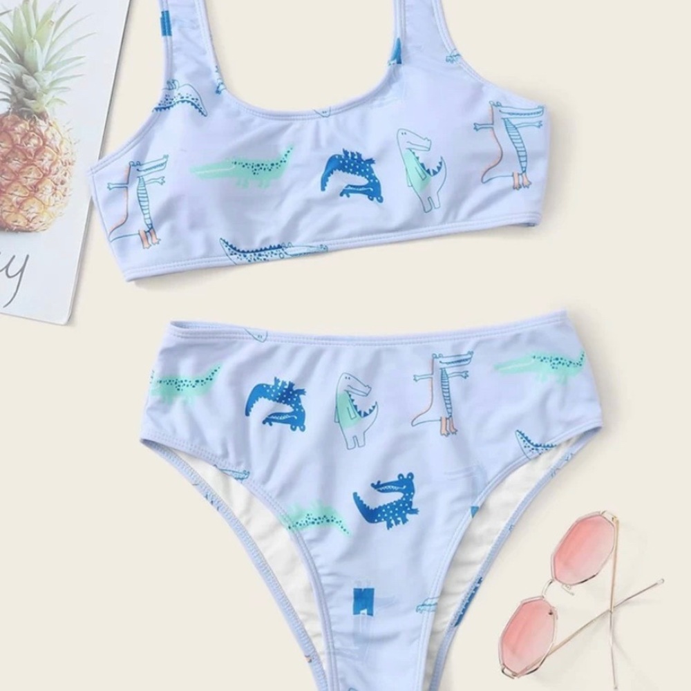 Shein Dinosaur Swimsuit